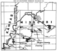 Image 1Map of Southwest Missouri Railroad Company c 1907 (from Missouri)