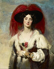 Thomas Lawrence, Portrait of Julia, Lady Peel, 1827[309]