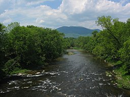 Sugar River och Mount Ascutney.