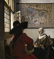 Johannes Vermeer, Officer and Laughing Girl, 1657[293]