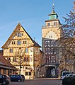 Wimpelinhaus (Museum) und Oberes Tor in Markgröningen (16. Jh.)