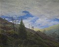 Caspar David Friedrich, Sunburst in the Riesengebirge, 1835