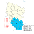 Administrativní dělení LLR