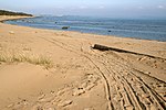 Strand i Grötvik.