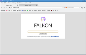 Falkon homepage