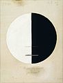 Buddha's Standpoint in the Earthly Life, n. 3a, di Hilma af Klint (1920)