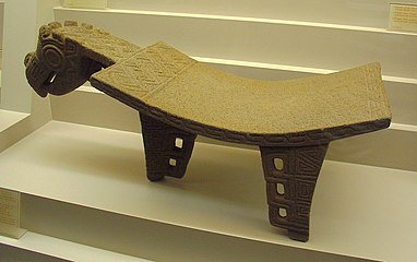 Metate funéraire du Costa Rica Musée du chocolat, Bruges