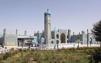 Shrine of Hazrat Ali in Mazar-i-Sharif