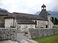 Jouers, chapelle Saint-Saturnin, vue latérale.