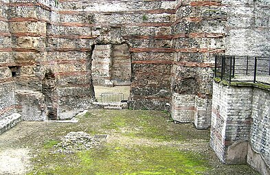 Thermes de Cluny, caldarium.