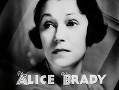 Alice Brady in Broadway to Hollywood – 1933