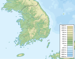 珍岛在大韩民国的位置