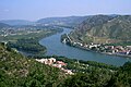 River Rhône and River Doux near Tournon-Sur-Rhône