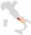 Collocatio finium Provinciae Liburiae-Casertae in Regno Italiae