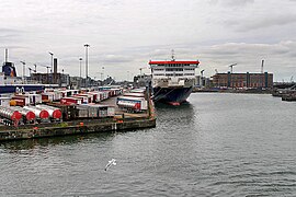 Container Terminal at North Wall Quay, 2017