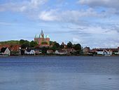 Kalundborg seen from the sea