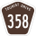 Tourist Drive 358 marker