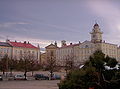 Rynek Gorlic widziany od strony MDK-u