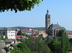 Pogled na grad Kutná Hora