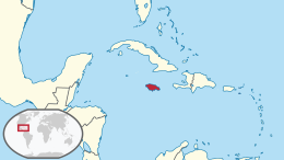 Map of Jamaica