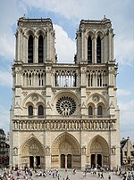 Façade de la cathédrale.