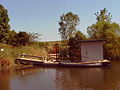 Image 8Wood-heated floating sauna on the farm pond (from Iowa)