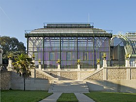 Serre de Nouvelle-Calédonie, construite par Rohault de Fleury en 1834-1836, époque où elle avait été d'abord appelée le « pavillon oriental ».