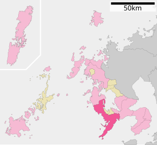 長崎市位置図