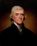 Thomas Jefferson, al 3-lea președinte al Statelor Unite