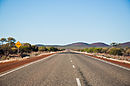 View along the highway near Paynes Find