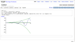 Sagemath ekran görüntüsü.
