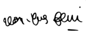 signature de Jean-Yves Ferri