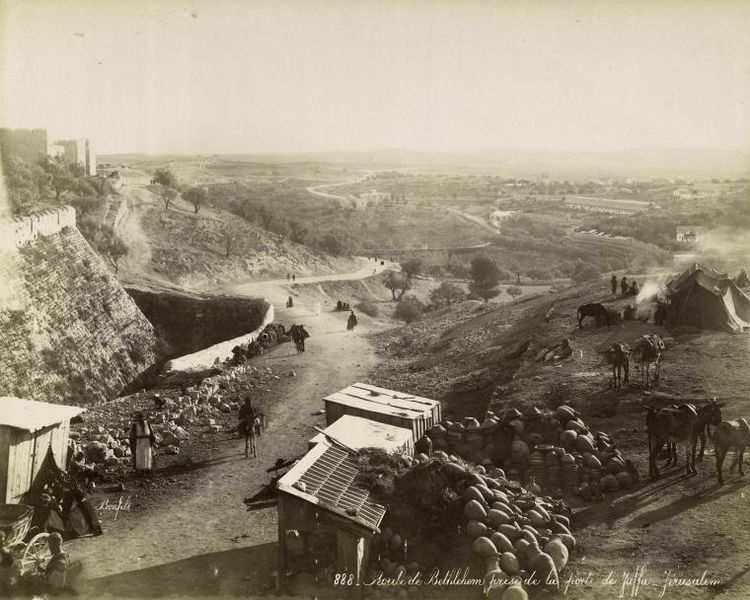 File:Felix Bonfils-Road to Bethlehem.jpg