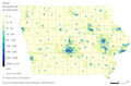 Image 48Iowa 2020 Population Density map (from Iowa)