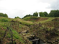 Mine craters – Butte de Vauquois memorial site, Vauquois, France