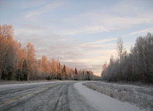 The George Parks Highway, which comprises the entirety of Interstate A4.