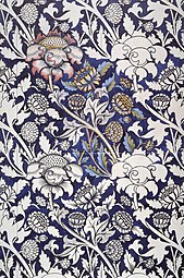 Design textil de William Morris (1883)