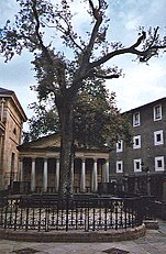 Gernikako Arbola, the oak besides the Basque Parliament in Gernika