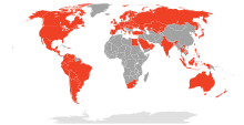 Map of Global Availability of Google Play Books