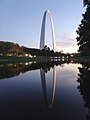 Image 22The Gateway Arch in St. Louis (from Missouri)