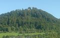 Blick auf die Burgruine Hiltenburg