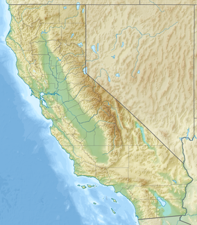 Map showing the location of Ventana Wilderness