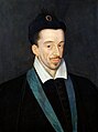 Henri III à la fin de sa vie, vers 1588 (portrait par François Quesnel).