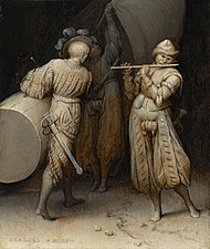 Pieter Bruegel the Elder, Three Soldiers, 1568[289]