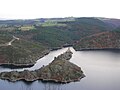 Les gorges de la Loire près de Chambles