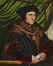 Hans Holbein the Younger, Portrait of Thomas More, 1527[211]