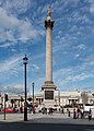 Colonna di Nelson, Trafalgar Square, Londra, 1843.