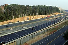 I-495 construction as of July 2011