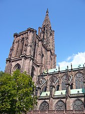 Deutsch: Turm des Straßburger Münsters