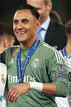 Navas 2018-ban a Real Madrid színeiben